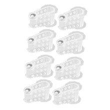 4 Pairs Magnetic Toe Separators for Bunion Relief, Comfort Fit Orthotic Spacers for Walking