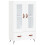 Berkfield Highboard White 69.5x31x115 cm Engineered Wood 2