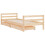 Berkfield Kids Bed Frame with Drawers 90x190 cm Solid Wood Pine 3