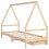 Berkfield Kids Bed Frame with Drawers 90x190 cm Solid Wood Pine 7
