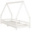 Berkfield Kids Bed Frame White 90x200 cm Solid Wood Pine 6