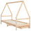 Berkfield Kids Bed Frame with Drawers 90x200 cm Solid Wood Pine 7