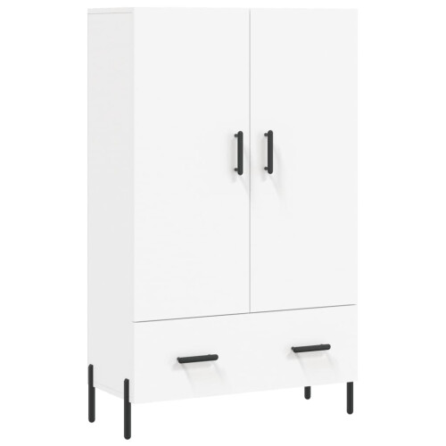 Berkfield Highboard White 69.5x31x115 cm Engineered Wood 1
