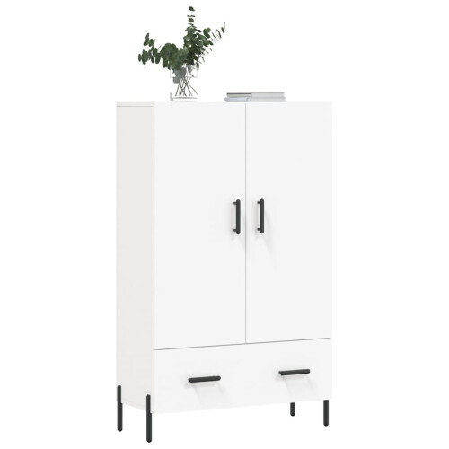 Berkfield Highboard White 69.5x31x115 cm Engineered Wood 2