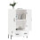 Berkfield Highboard White 69.5x31x115 cm Engineered Wood 4