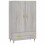 Berkfield Highboard Grey Sonoma 69.5x31x115 cm Engineered Wood 2