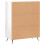 Berkfield Sideboard High Gloss White 69.5x34x90 cm Engineered Wood 8