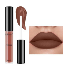Matte Lip Glaze 04# Waterproof Non Transfer Velvet Liquid Lipstick Dual Use Lip and Cheek Tint
