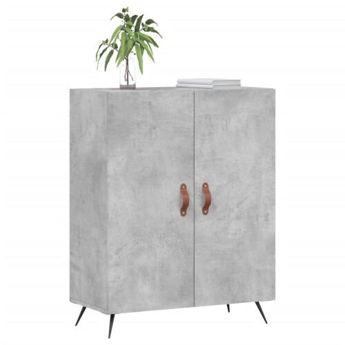Berkfield Sideboard Concrete Grey 69.5x34x90 cm Engineered Wood 2