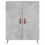 Berkfield Sideboard Concrete Grey 69.5x34x90 cm Engineered Wood 5