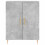 Berkfield Sideboard Concrete Grey 69.5x34x90 cm Engineered Wood 5