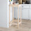 Berkfield Bar Table 50x50x110 cm Solid Wood Pine 3