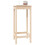 Berkfield Bar Table 50x50x110 cm Solid Wood Pine 4