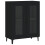 Berkfield Sideboard Black 69.5x34x90 cm Engineered Wood 2