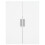 Berkfield Wall Mounted Cabinet White 69.5x34x90 cm 7
