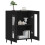 Berkfield Sideboard Black 69.5x34x90 cm Engineered Wood 4