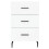 Berkfield Bedside Cabinet White 40x40x66 cm Engineered Wood 5