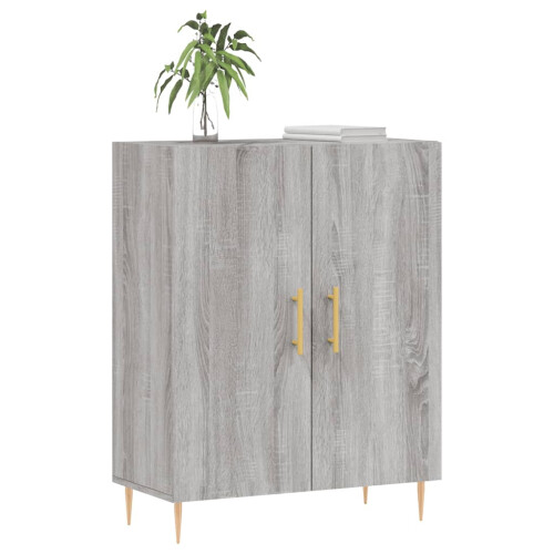 Berkfield Sideboard Grey Sonoma 69.5x34x90 cm Engineered Wood 2