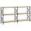 Berkfield Console Table Sonoma Oak 156x28x80.5 cm Engineered Wood 6