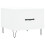 Berkfield Coffee Table White 50x50x40 cm Engineered Wood 2