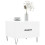 Berkfield Coffee Table White 50x50x40 cm Engineered Wood 3