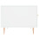 Berkfield Coffee Table White 50x50x40 cm Engineered Wood 7