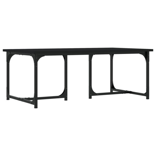 Berkfield Coffee Table Black 90x50x35 cm Engineered Wood 1