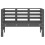Berkfield Garden Bench Grey 111.5x53x71 cm Solid Wood Pine 4
