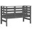 Berkfield Garden Bench Grey 111.5x53x71 cm Solid Wood Pine 6