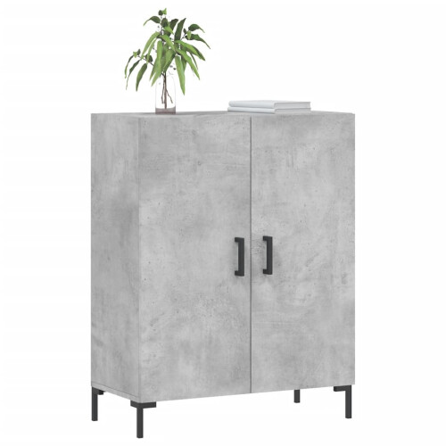 Berkfield Sideboard Concrete Grey 69.5x34x90 cm Engineered Wood 2