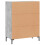 Berkfield Sideboard Concrete Grey 69.5x34x90 cm Engineered Wood 8