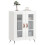 Berkfield Sideboard High Gloss White 69.5x34x90 cm Engineered Wood 3