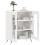 Berkfield Sideboard High Gloss White 69.5x34x90 cm Engineered Wood 4