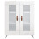 Berkfield Sideboard High Gloss White 69.5x34x90 cm Engineered Wood 5