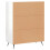 Berkfield Sideboard High Gloss White 69.5x34x90 cm Engineered Wood 8
