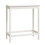 Berkfield Bar Table White 100x50x110 cm Solid Wood Pine 2