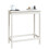 Berkfield Bar Table White 100x50x110 cm Solid Wood Pine 4