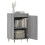 Berkfield Sideboard Grey Sonoma 40x35x70 cm Engineered Wood 9