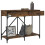 Berkfield Console Table Smoked Oak 100x39x78.5 cm Engineered Wood 4