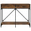 Berkfield Console Table Smoked Oak 100x39x78.5 cm Engineered Wood 6