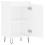 Berkfield Sideboards 2 pcs High Gloss White 40x35x70 cm Engineered Wood 7