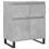 Berkfield Sideboard Concrete Grey 60x35x70 cm Engineered Wood 2