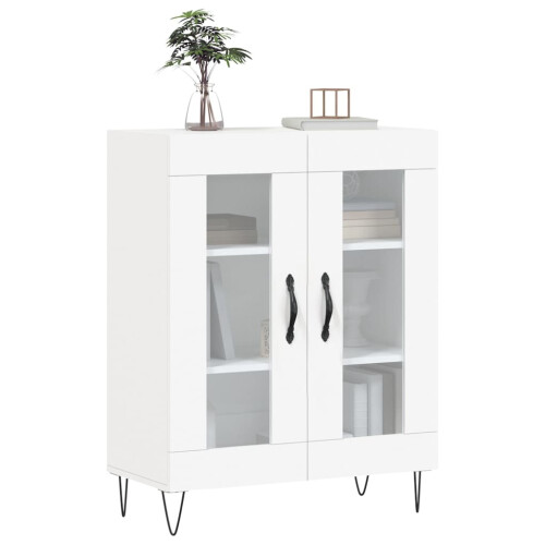 Berkfield Sideboard White 69.5x34x90 cm Engineered Wood 2