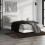 Berkfield Bed Frame without Mattress White 90x200 cm Engineered Wood 4
