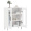 Berkfield Sideboard White 69.5x34x90 cm Engineered Wood 4
