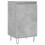 Berkfield Sideboards 2 pcs Concrete Grey 40x35x70 cm Engineered Wood 5