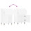 Berkfield Sideboards 2 pcs White 40x35x70 cm Engineered Wood 10