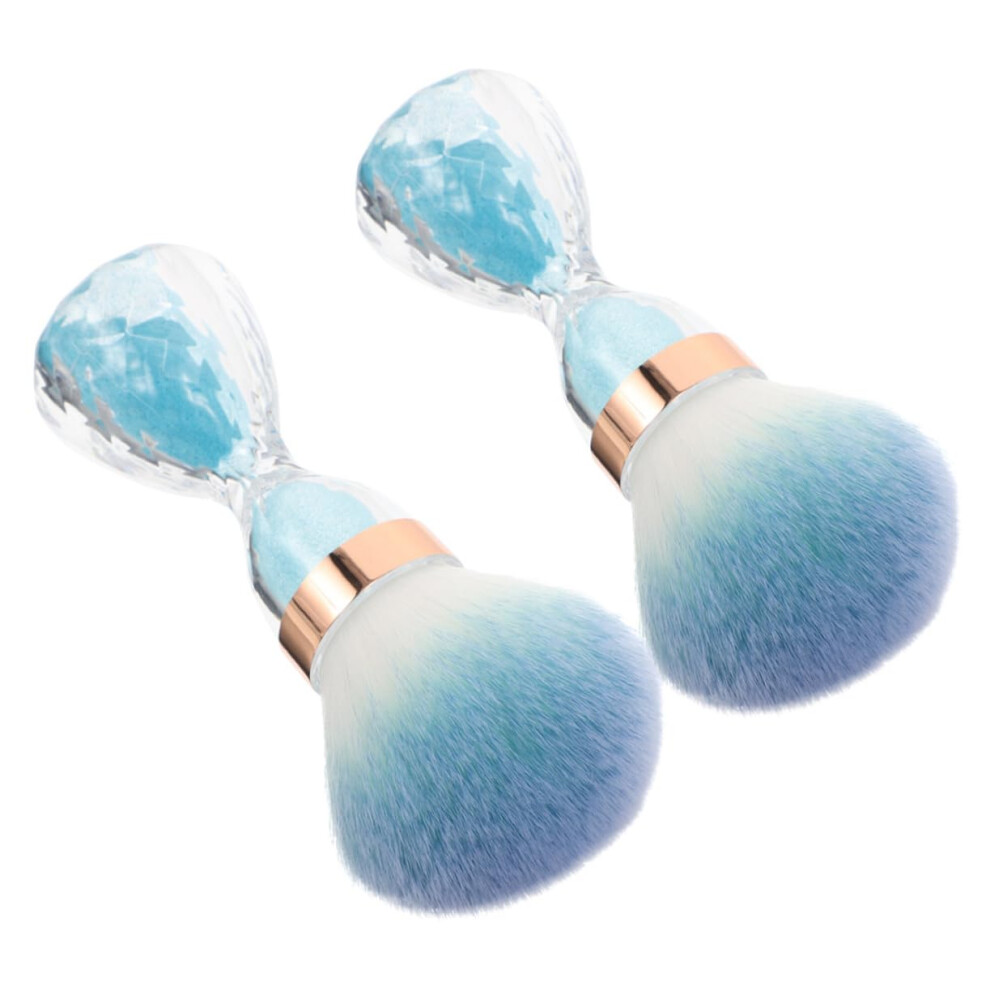 2pcs Soft Nail Cleaning Brush with Gentle Cleaning Action and SkinFriendly Bristles for Manicure