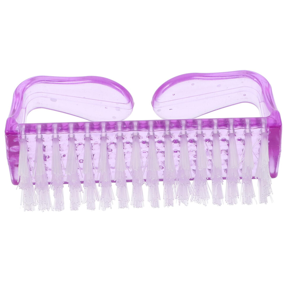 Nail Brush for Hands and Feet, Plastic Fingernail Cleaning Brush with Ergonomic Grip for Deep Nail Cleaning