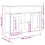 Berkfield Sideboard Grey Sonoma 100x35x80 cm Engineered Wood 11